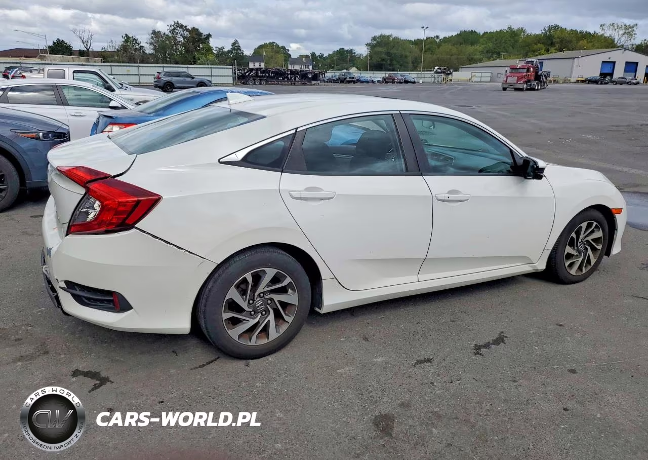 2018 Honda Civic Ex VIN:19XFC2F7XJE207263 - 3