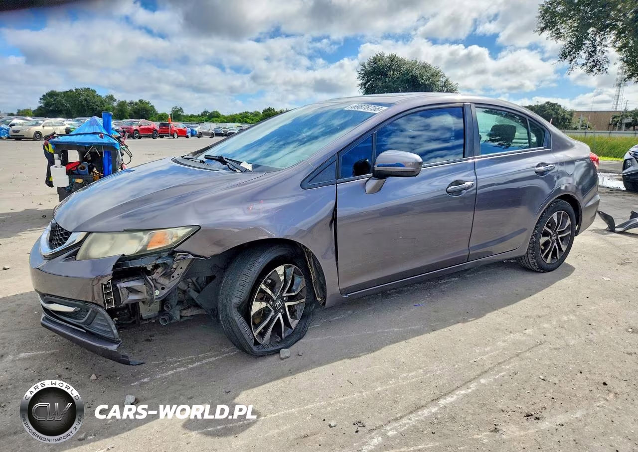 2015 Honda Civic Ex VIN:19XFB2F80FE020603 - 1
