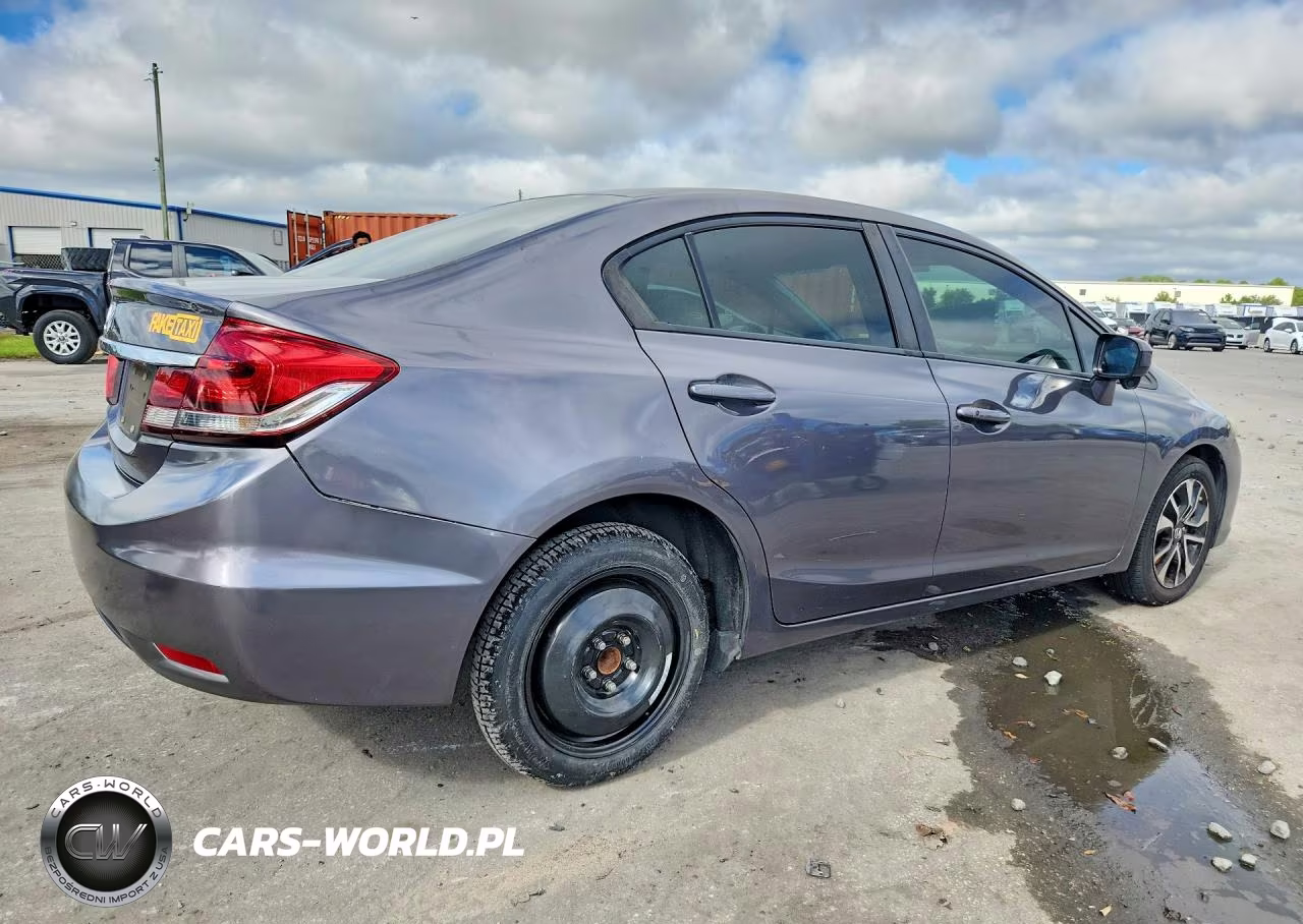 2015 Honda Civic Ex VIN:19XFB2F80FE020603 - 3