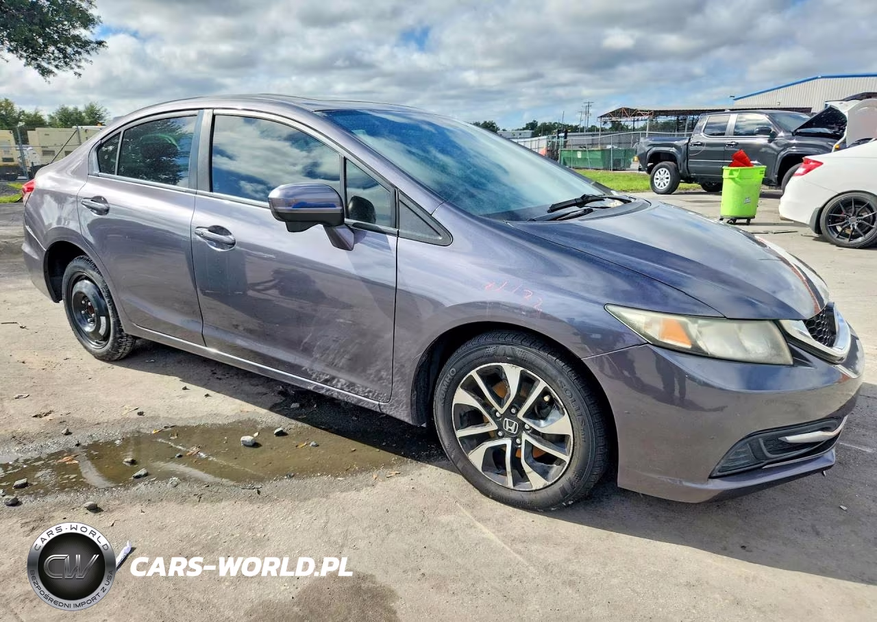 2015 Honda Civic Ex VIN:19XFB2F80FE020603 - 4