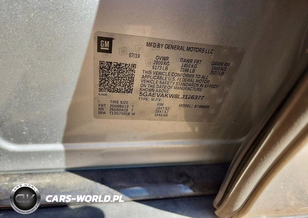 2020 Buick Enclave Essence VIN:5GAEVAKW8LJ126377 - 12