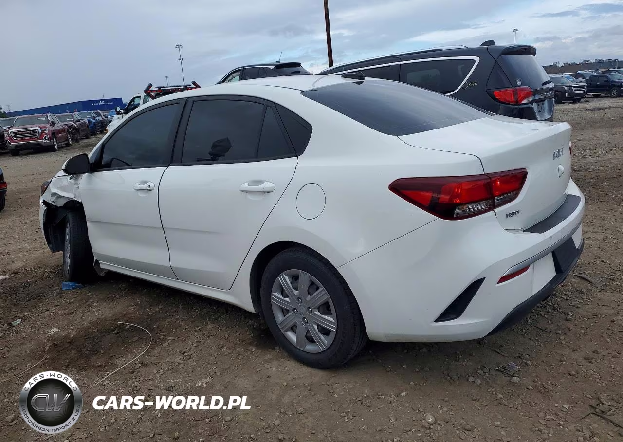 2022 Kia Rio Lx VIN:3KPA24AD8NE438125 - 2