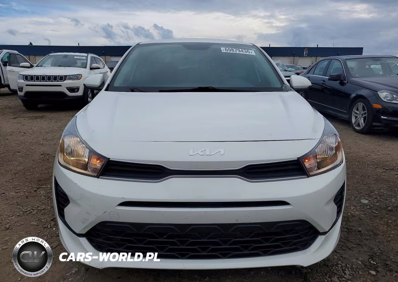 2022 Kia Rio Lx VIN:3KPA24AD8NE438125 - 5