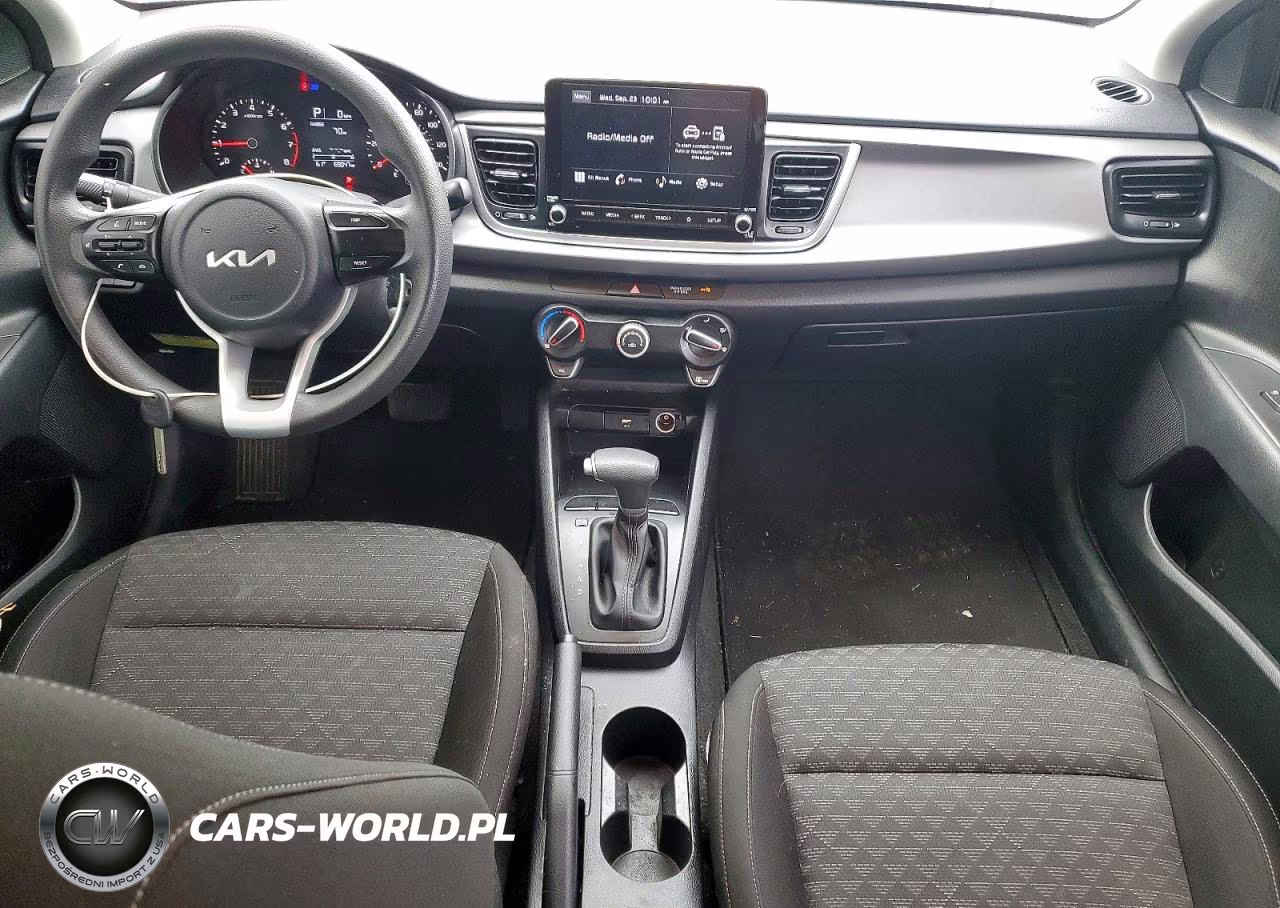 2022 Kia Rio Lx VIN:3KPA24AD8NE438125 - 8