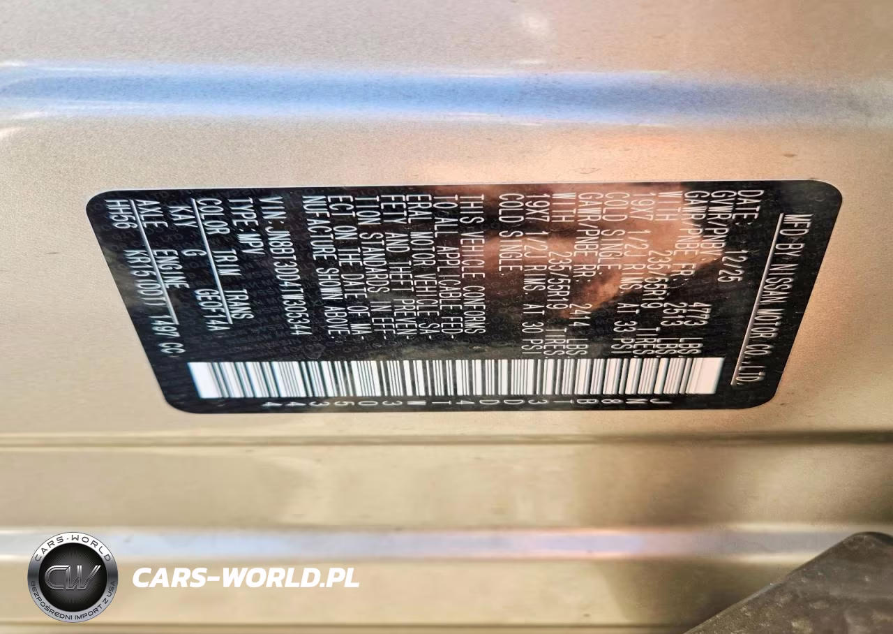 2026 Nissan Rogue Platinum VIN:JN8BT3DD4TW305344 - 14