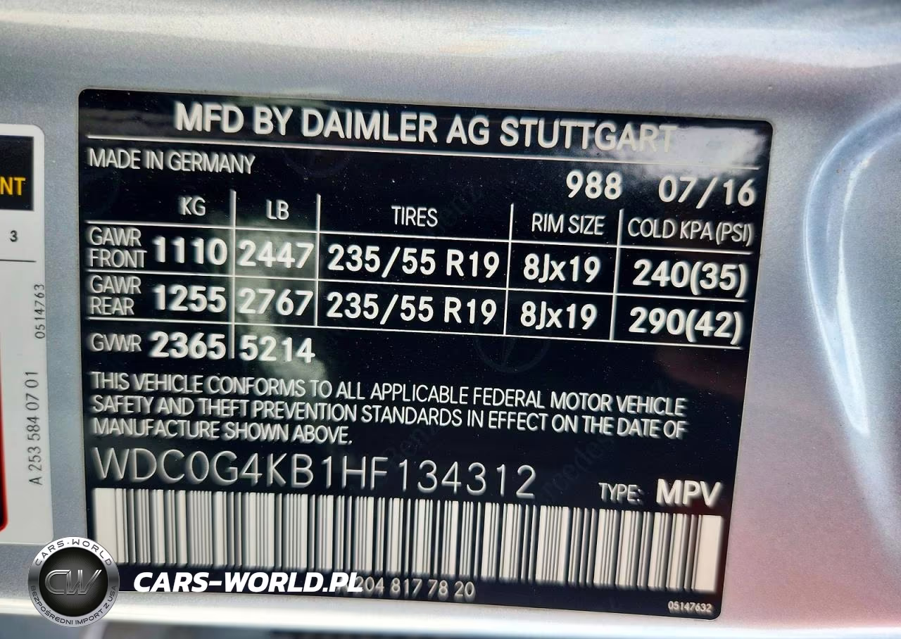 2017 Mercedes-Benz Glc 300 4Matic VIN:WDC0G4KB1HF134312 - 13