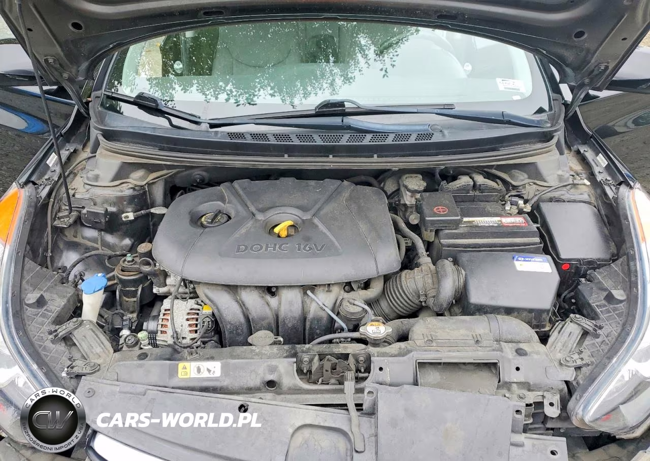 2013 Hyundai Elantra Gls VIN:KMHDH4AE6DU811114 - 11