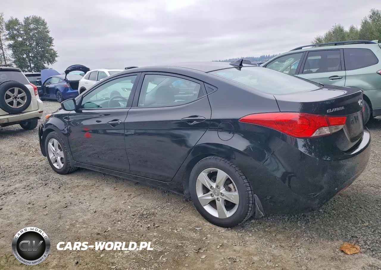 2013 Hyundai Elantra Gls VIN:KMHDH4AE6DU811114 - 2