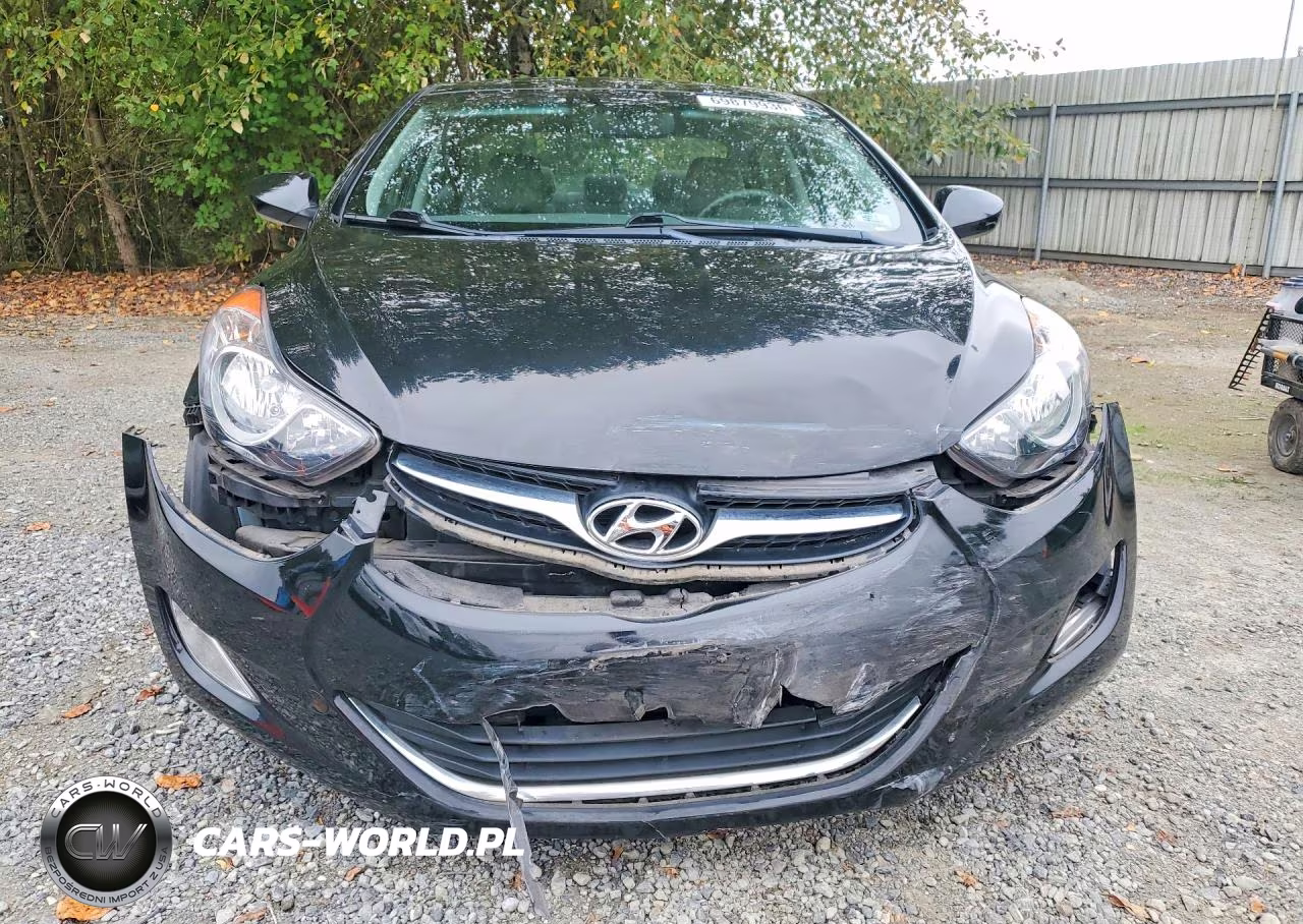 2013 Hyundai Elantra Gls VIN:KMHDH4AE6DU811114 - 5