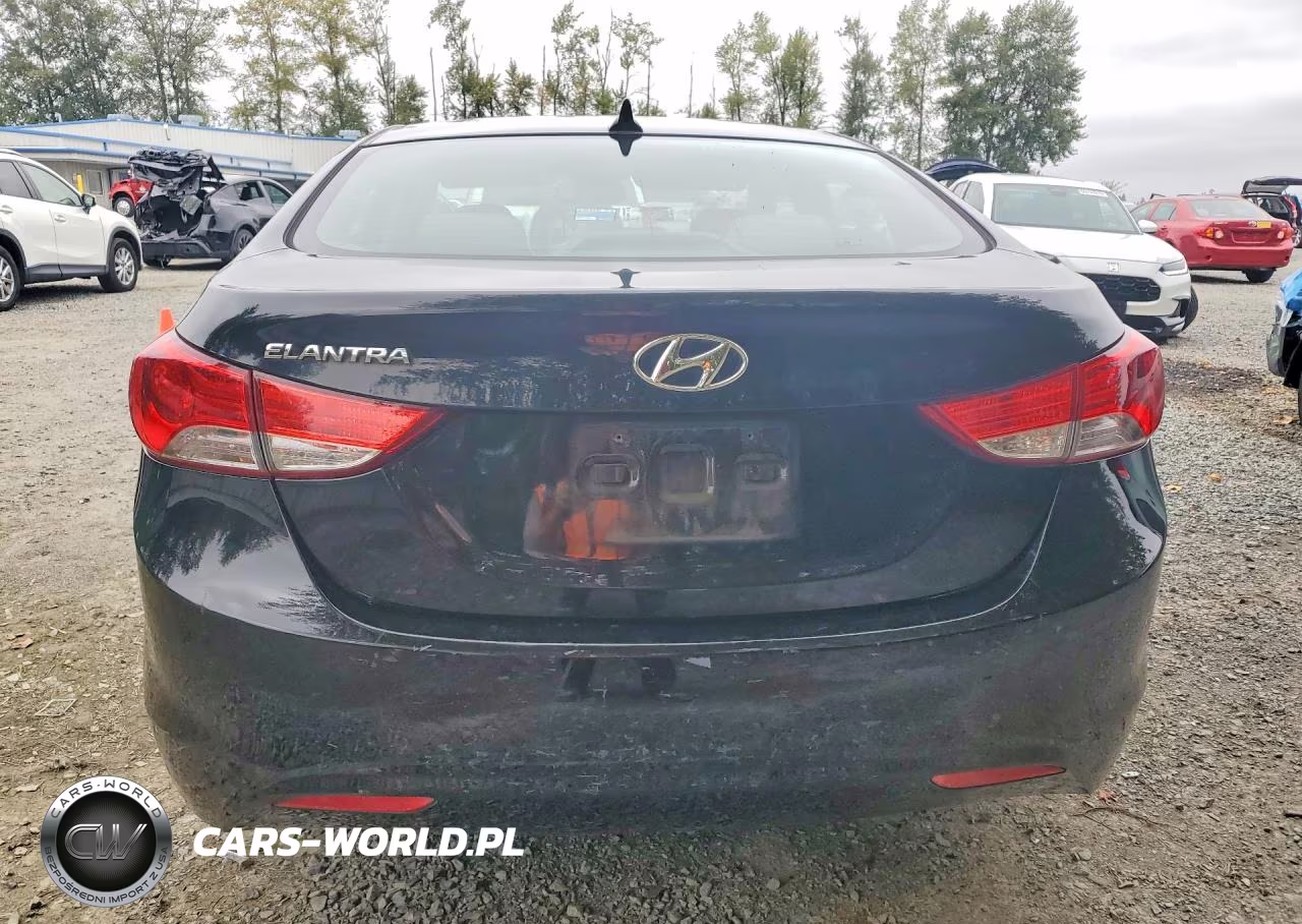 2013 Hyundai Elantra Gls VIN:KMHDH4AE6DU811114 - 6