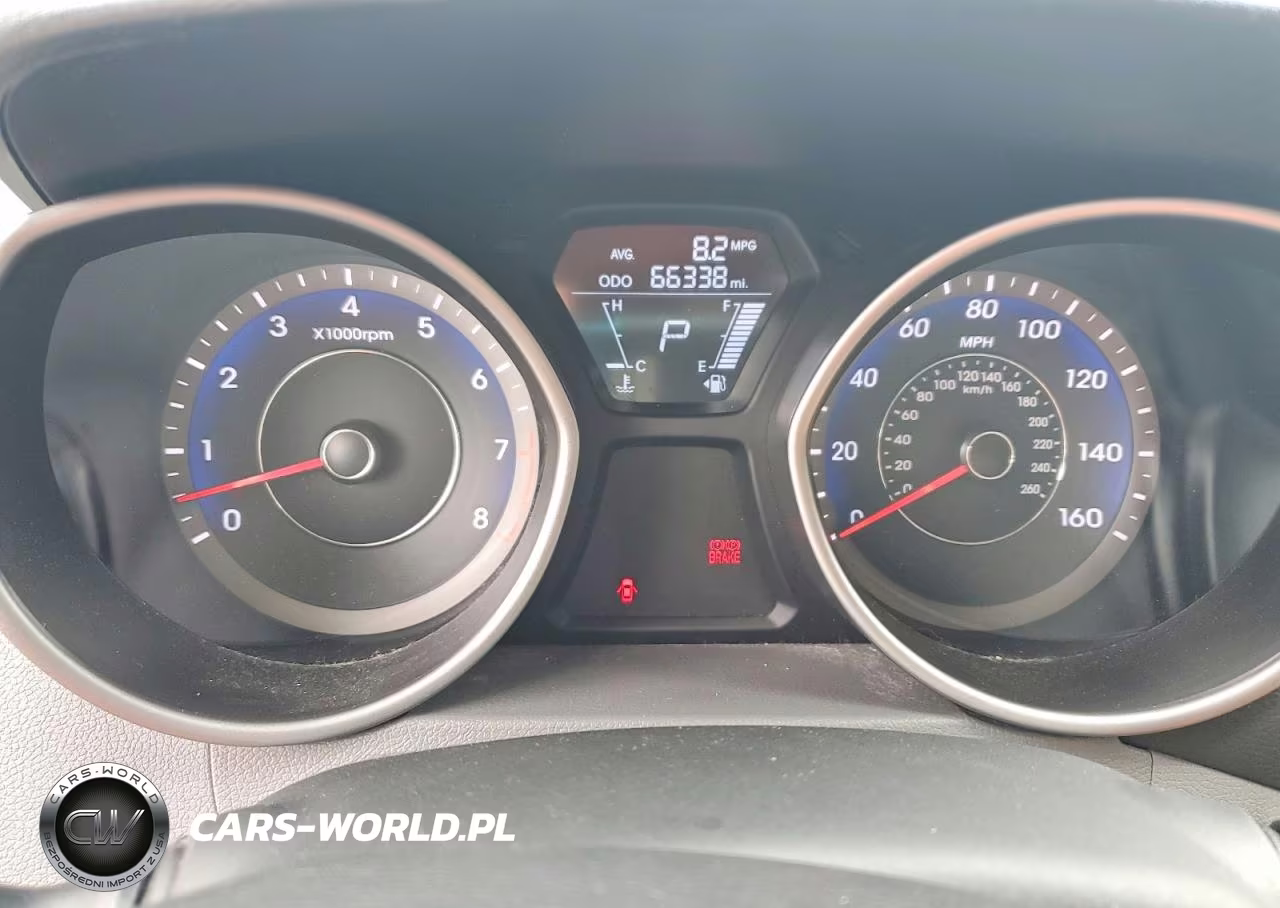 2013 Hyundai Elantra Gls VIN:KMHDH4AE6DU811114 - 9