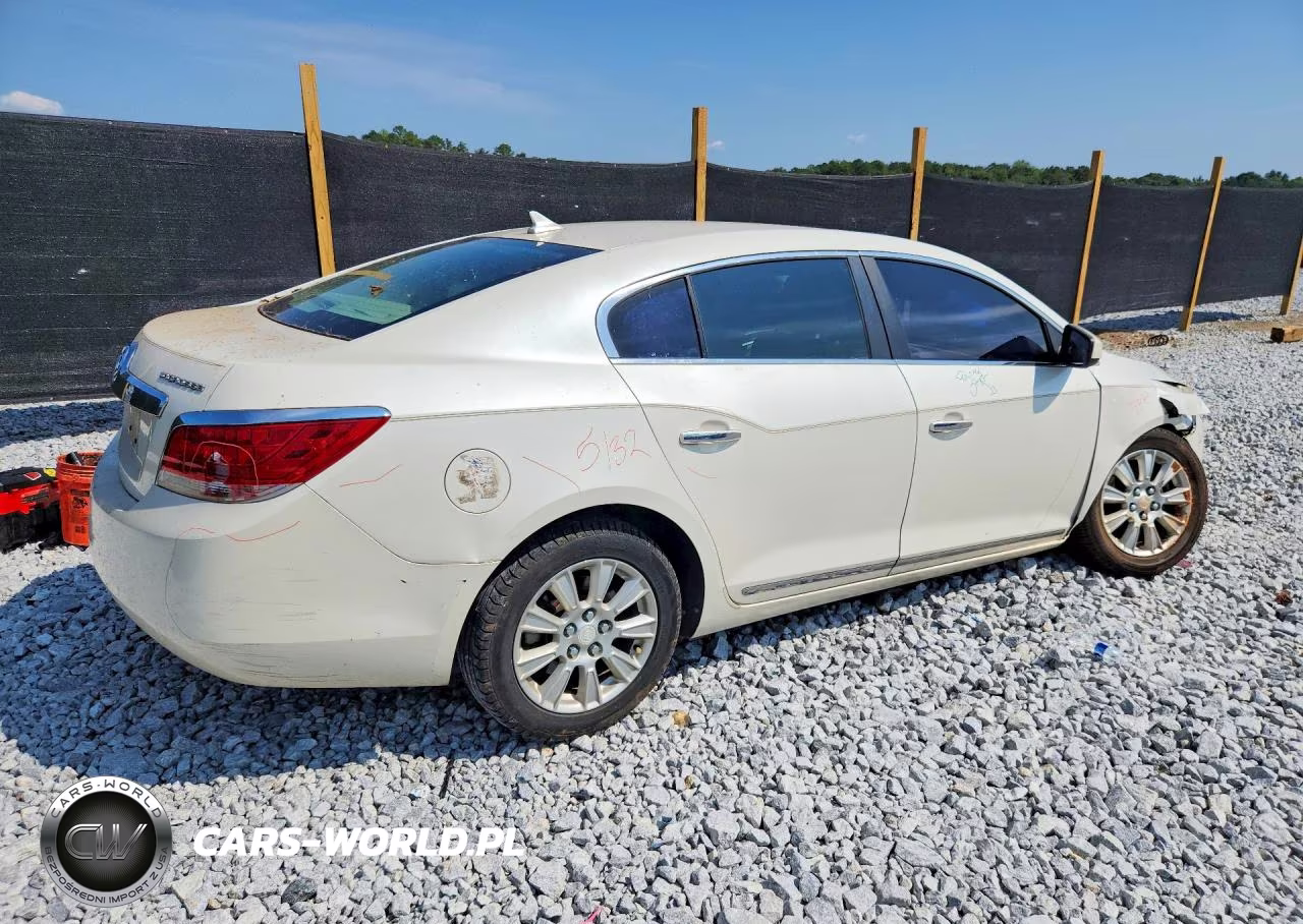 2010 Buick Lacrosse Cx VIN:1G4GB5GG6AF197422 - 3
