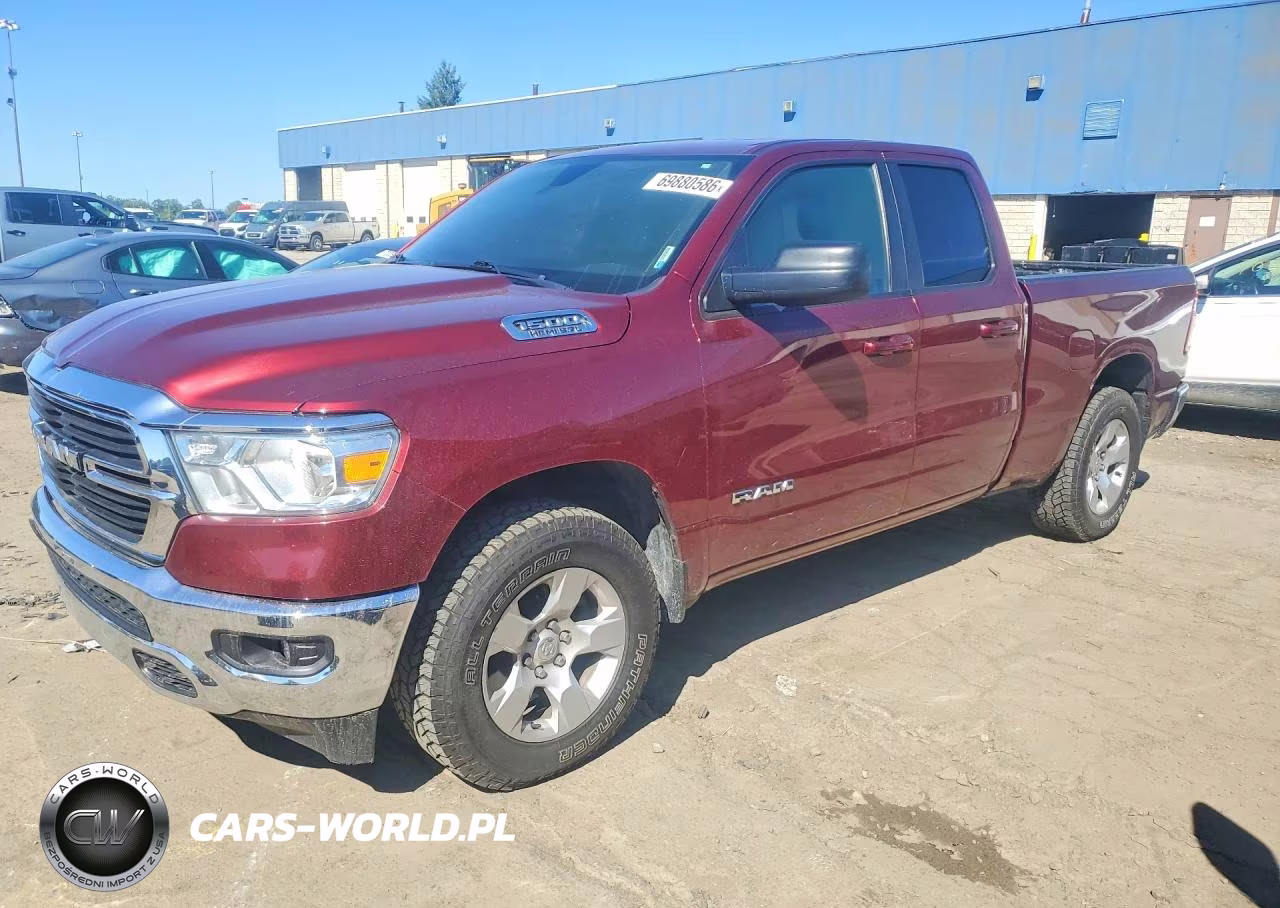 2021 Ram 1500 Big Horn-Lone Star VIN:1C6SRFBTXMN598767 - 1