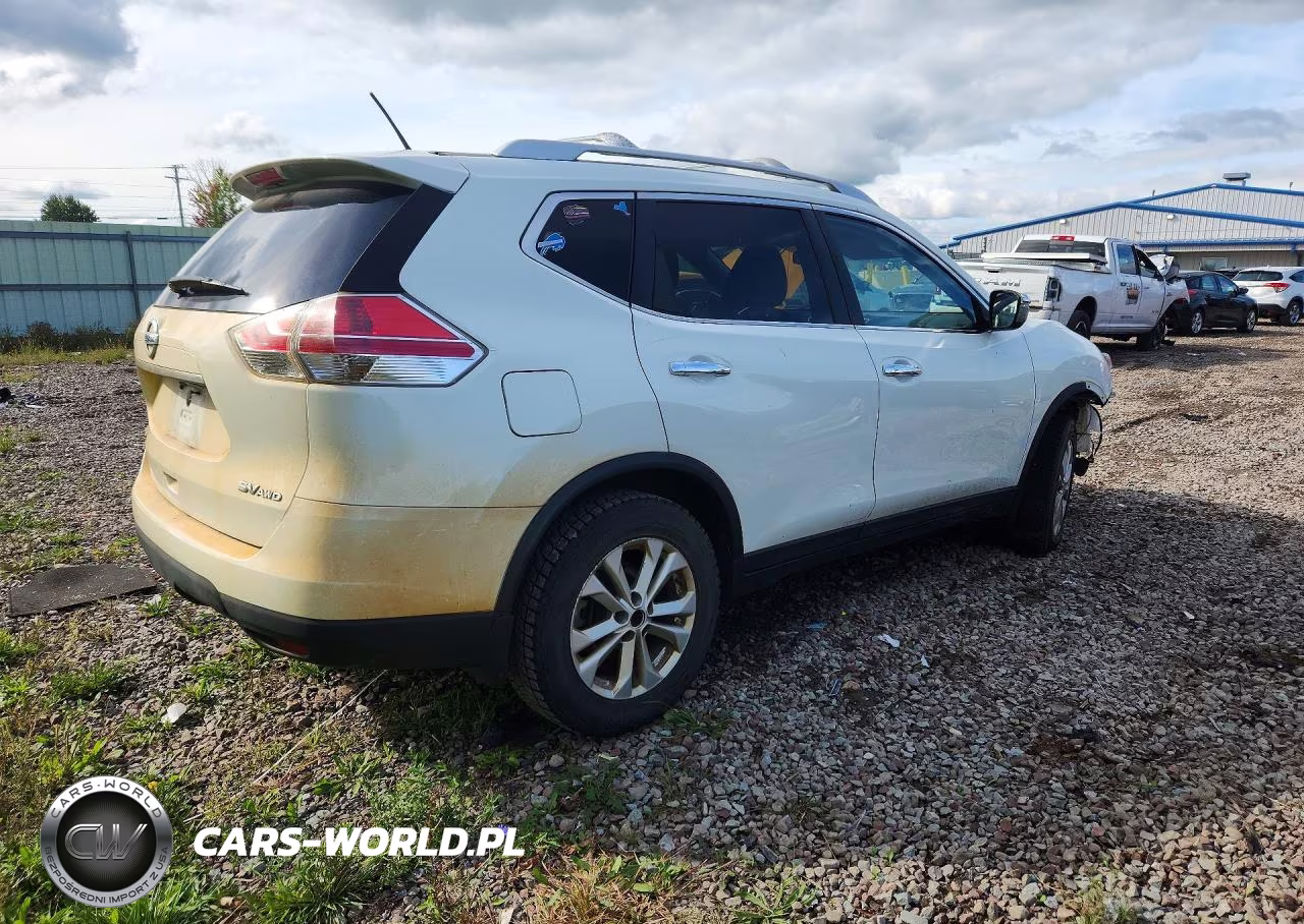 2015 Nissan Rogue Sv VIN:KNMAT2MV0FP567144 - 3