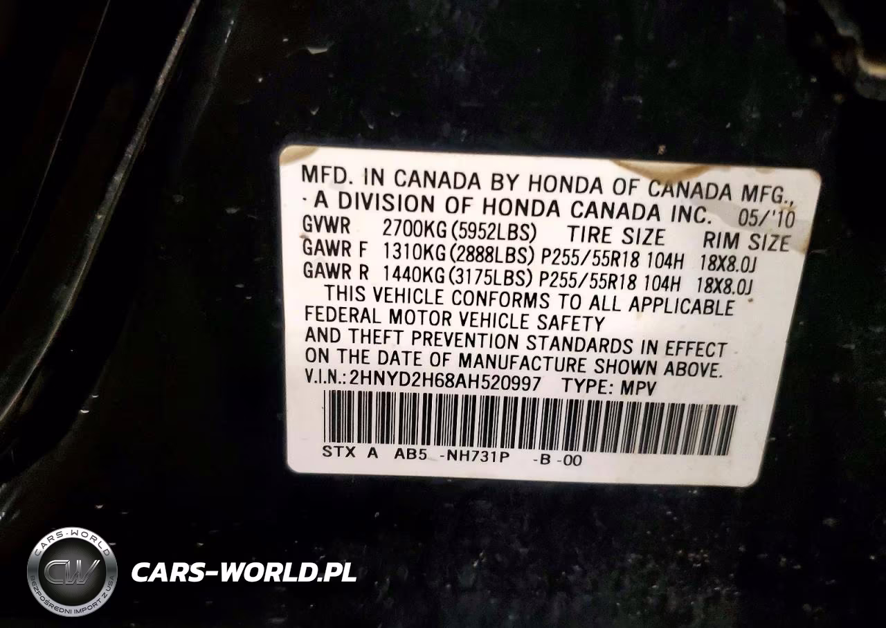 2010 Acura Mdx Technology VIN:2HNYD2H68AH520997 - 13