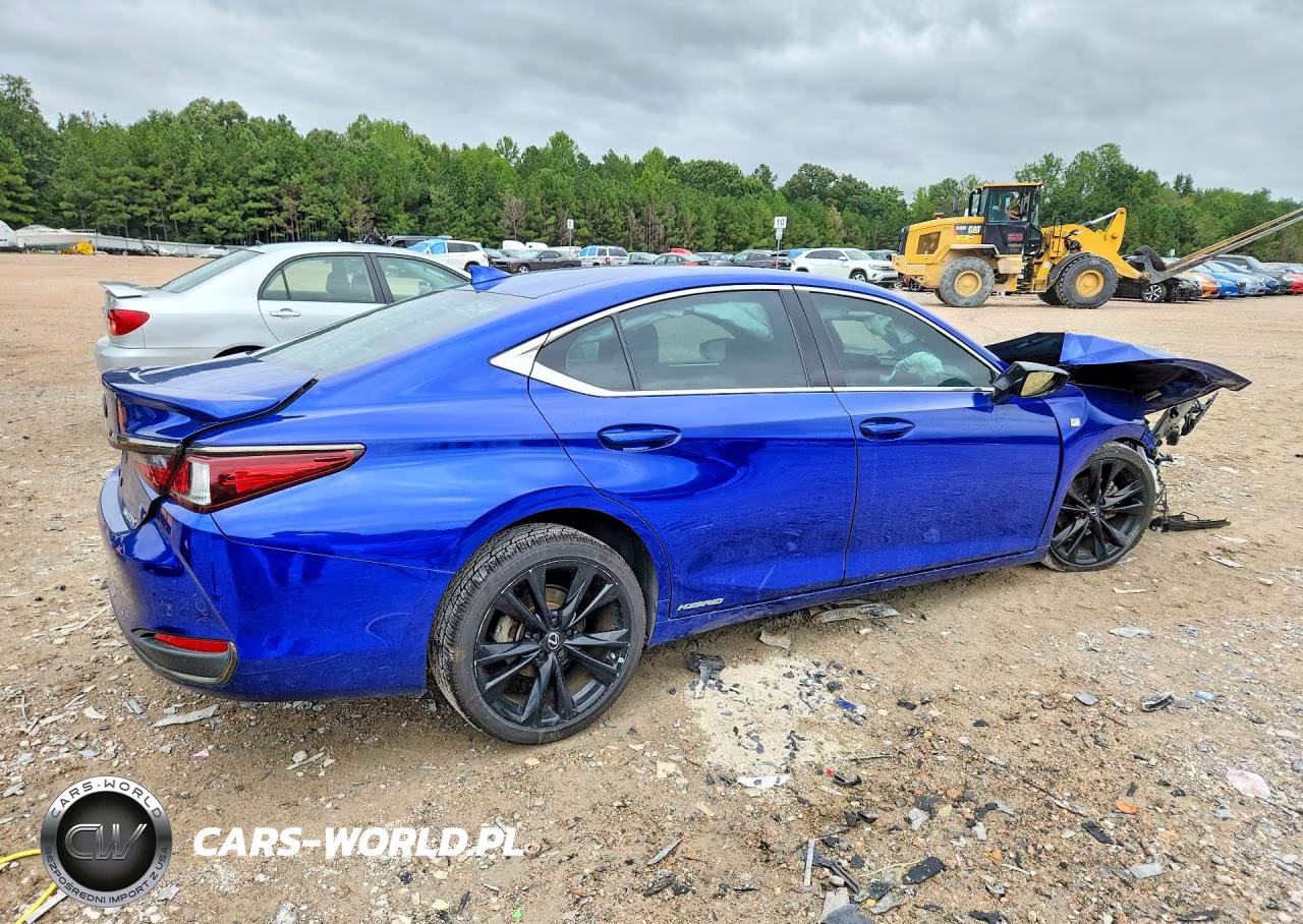 2022 Lexus Es 300H F Sport VIN:58AGA1C17NU018652 - 3