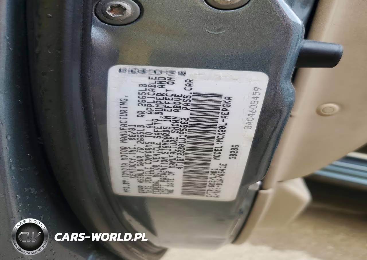2001 Toyota Avalon Xls VIN:4T1BF28B01U195662 - 12