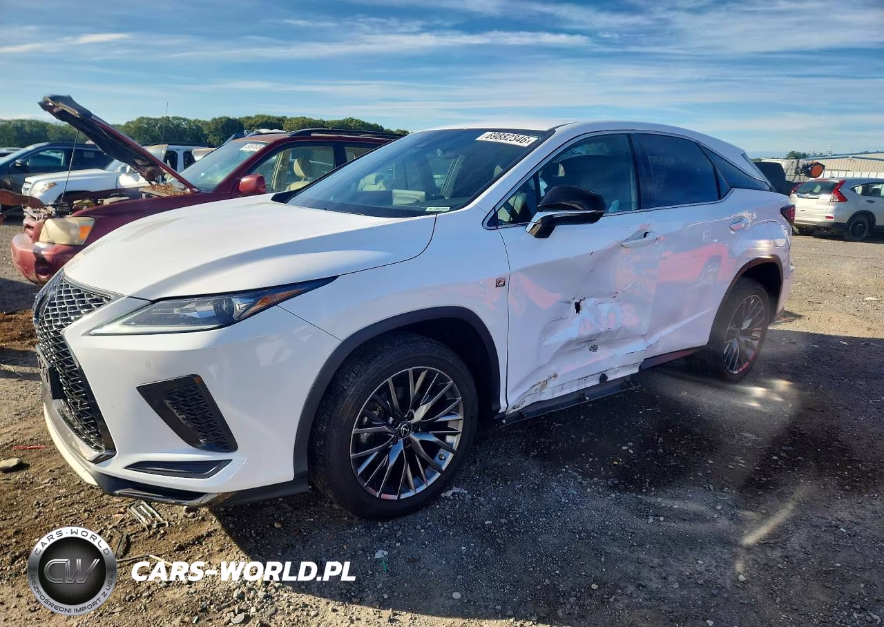 2020 Lexus Rx 350 F Sport VIN:2T2SZMDA3LC218688 - 1