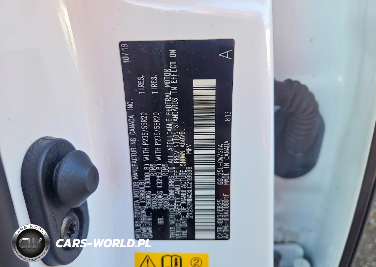 2020 Lexus Rx 350 F Sport VIN:2T2SZMDA3LC218688 - 13