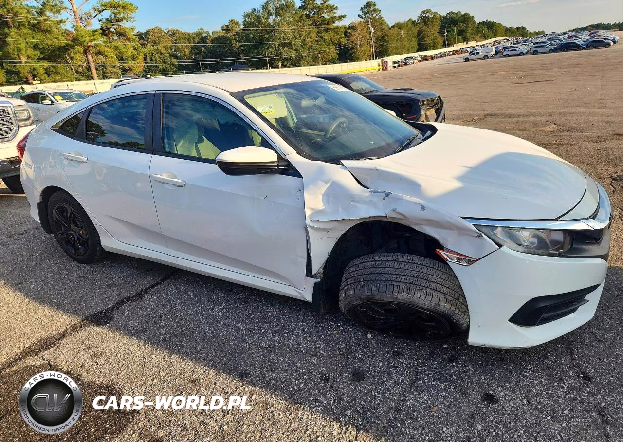 2018 Honda Civic Lx VIN:19XFC2F54JE025668 - 4
