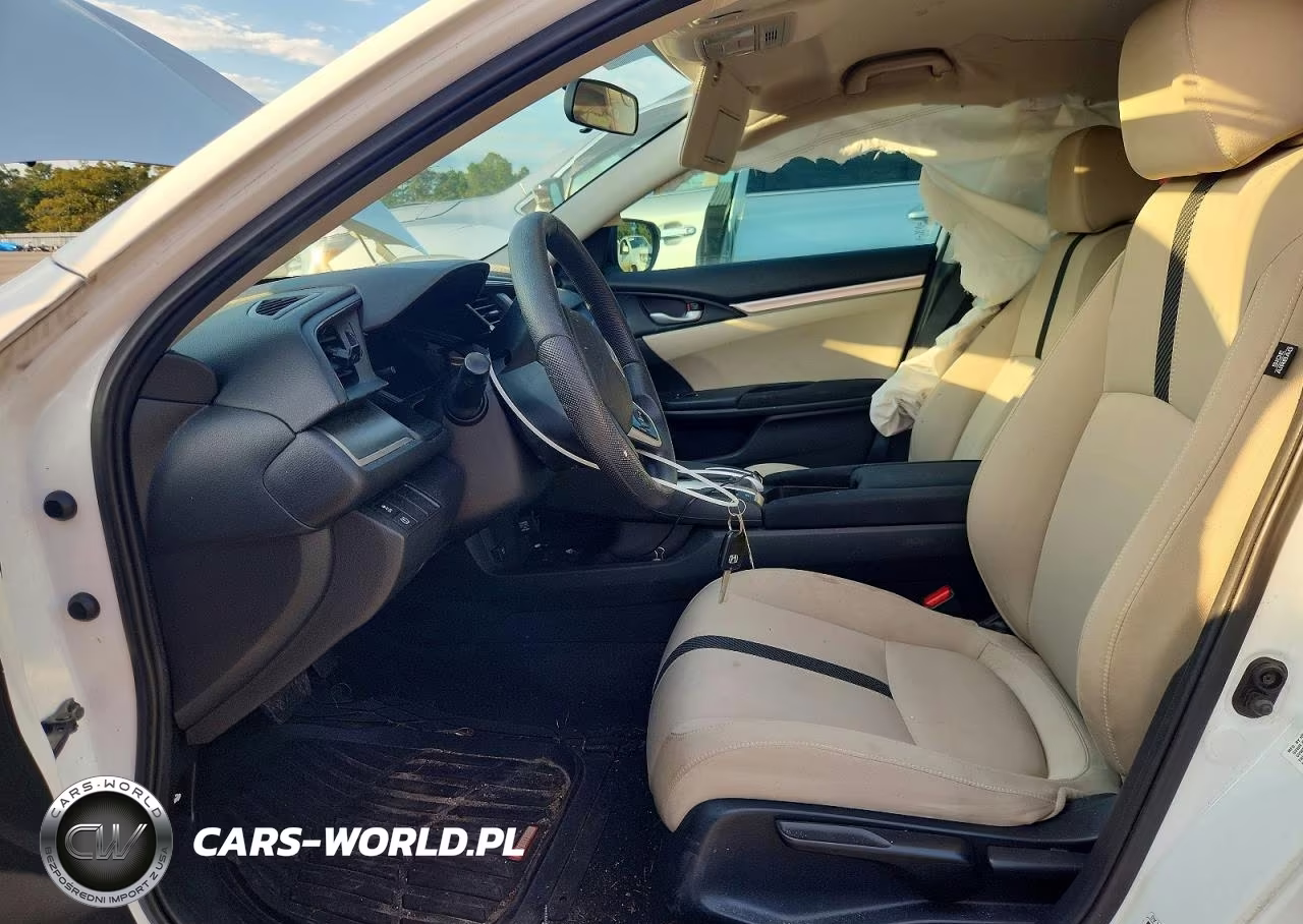 2018 Honda Civic Lx VIN:19XFC2F54JE025668 - 7