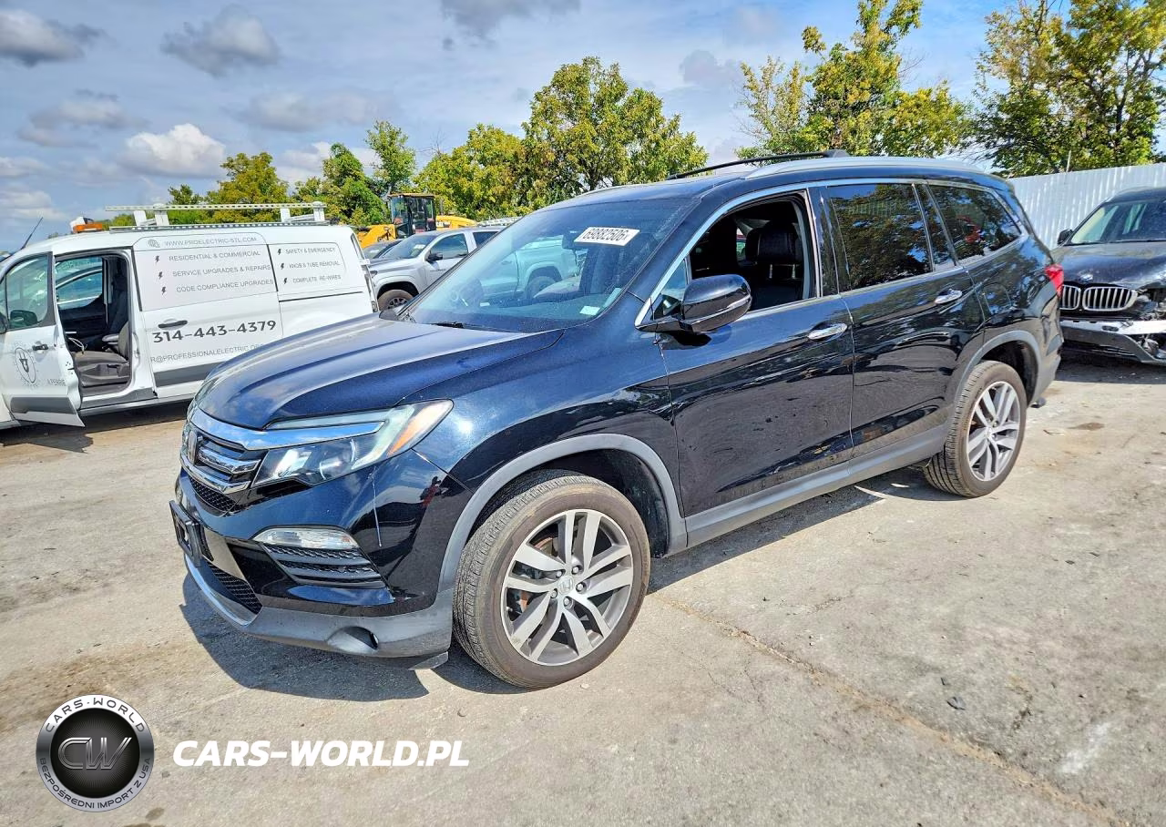 2017 Honda Pilot Touring VIN:5FNYF6H95HB022385 - 1