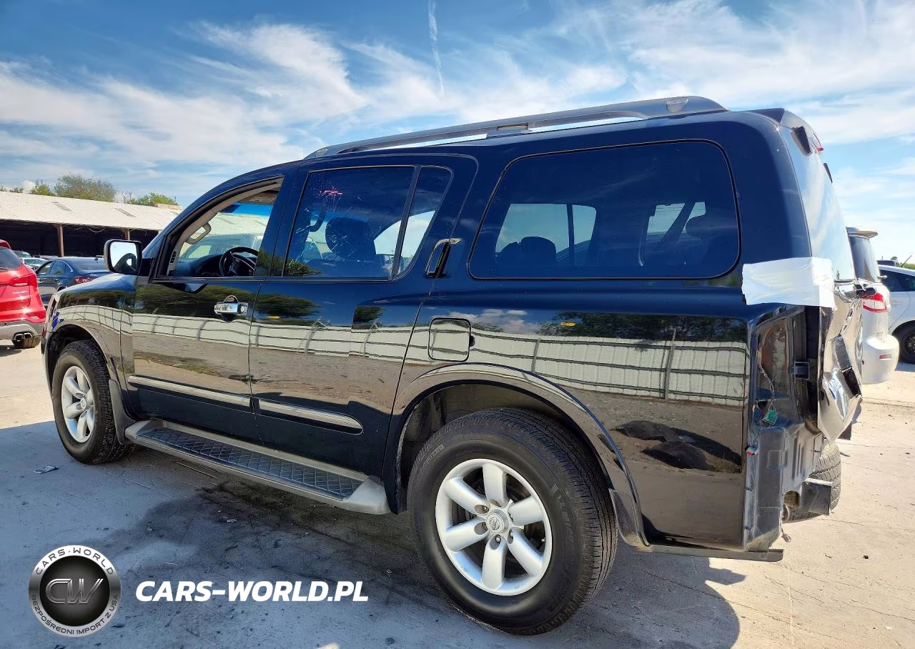2015 Nissan Armada Sv VIN:5N1BA0ND6FN605116 - 2