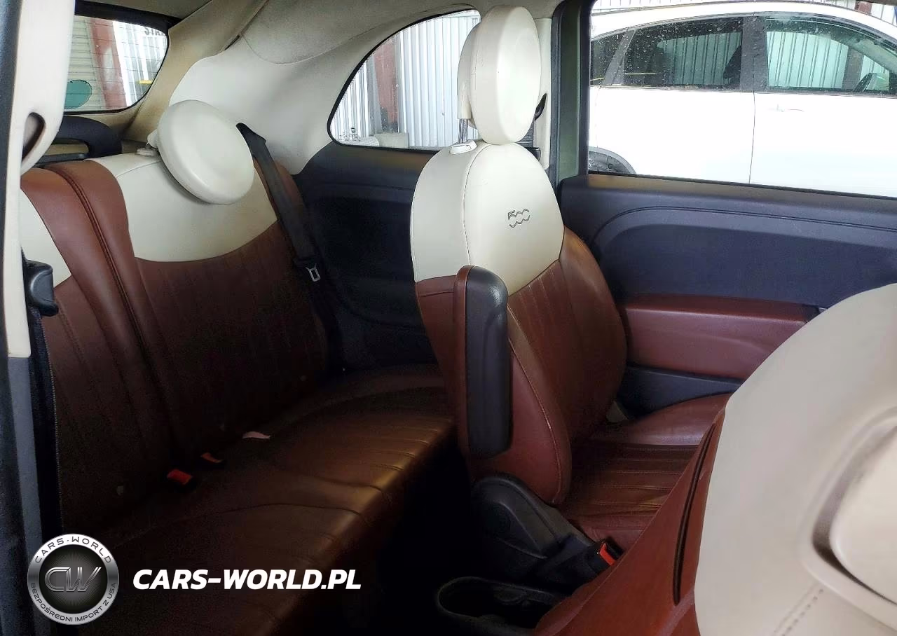 2015 Fiat 500 Lounge VIN:3C3CFFERXFT616066 - 10
