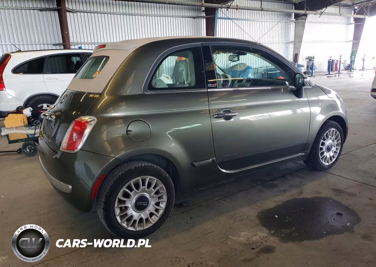 2015 Fiat 500 Lounge VIN:3C3CFFERXFT616066 - 3