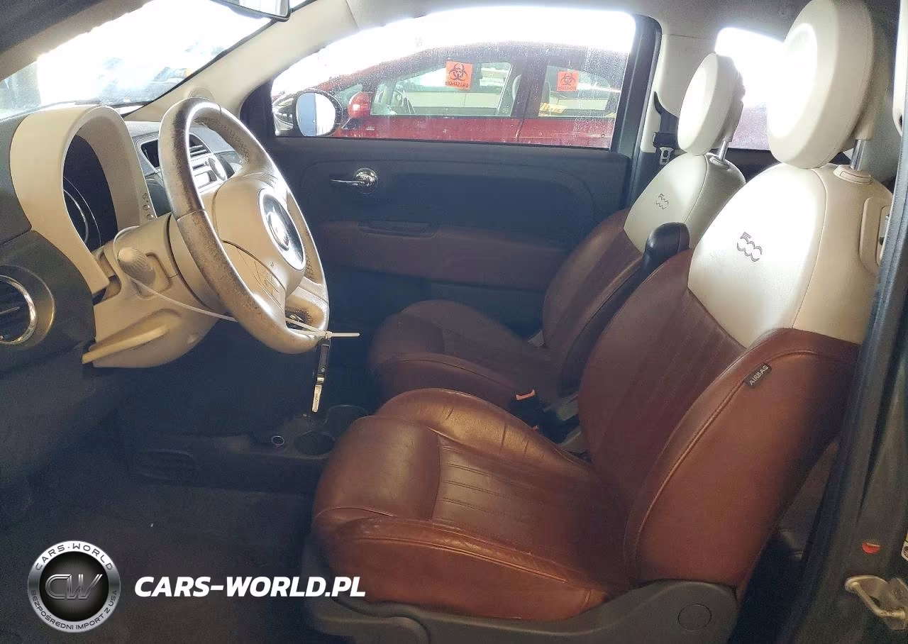 2015 Fiat 500 Lounge VIN:3C3CFFERXFT616066 - 7