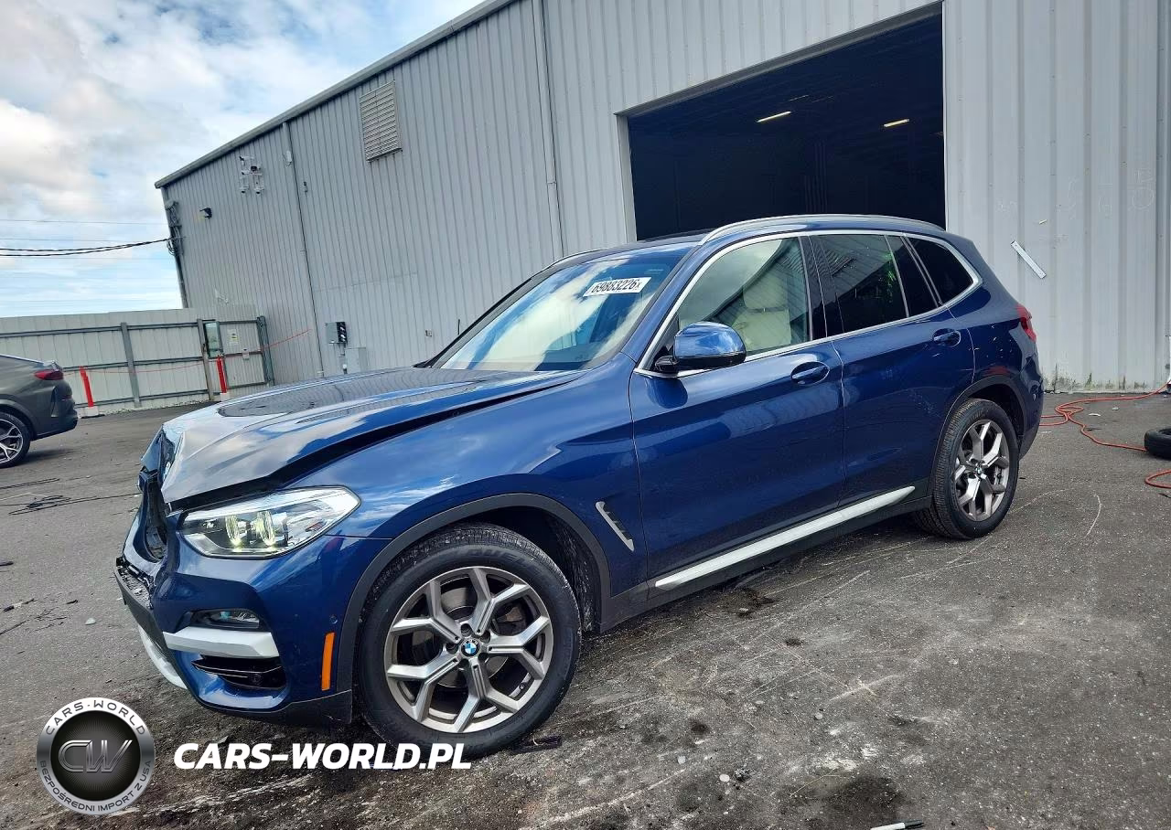 2021 BMW X3 Sdrive30I VIN:5UXTY3C02M9G13596 - 1