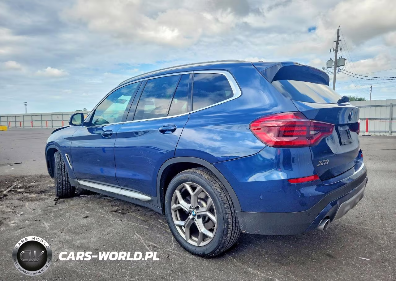 2021 BMW X3 Sdrive30I VIN:5UXTY3C02M9G13596 - 2