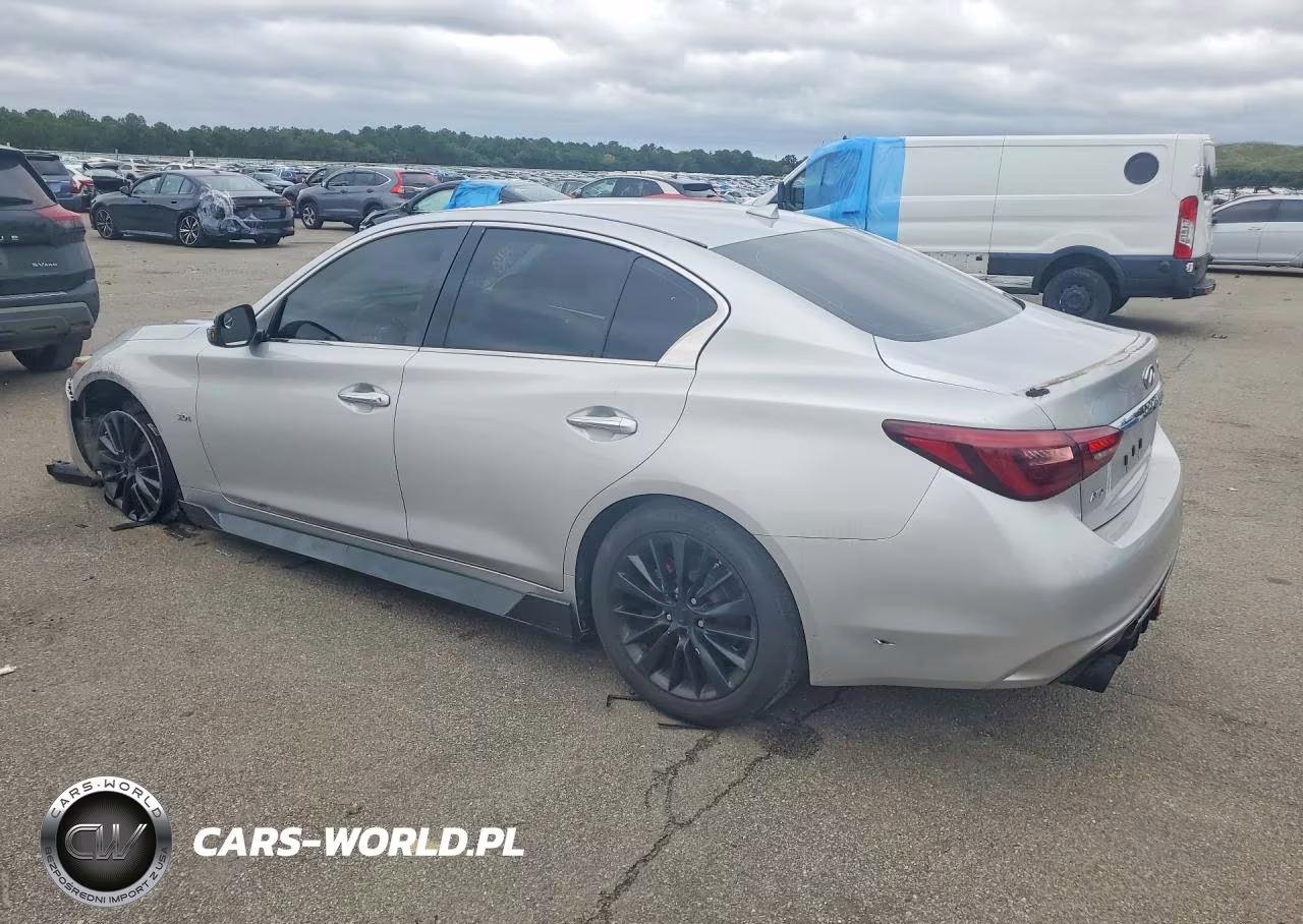 2018 Infiniti Q50 3.0T Luxe VIN:JN1EV7AR8JM444964 - 2