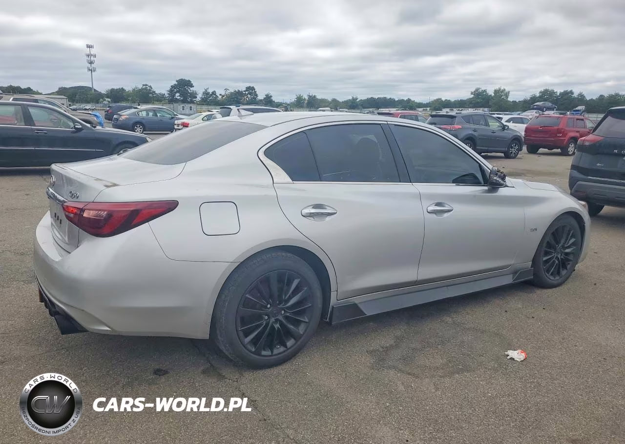 2018 Infiniti Q50 3.0T Luxe VIN:JN1EV7AR8JM444964 - 3