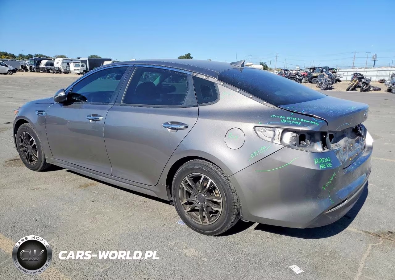 2018 Kia Optima Lx VIN:5XXGT4L33JG204231 - 2