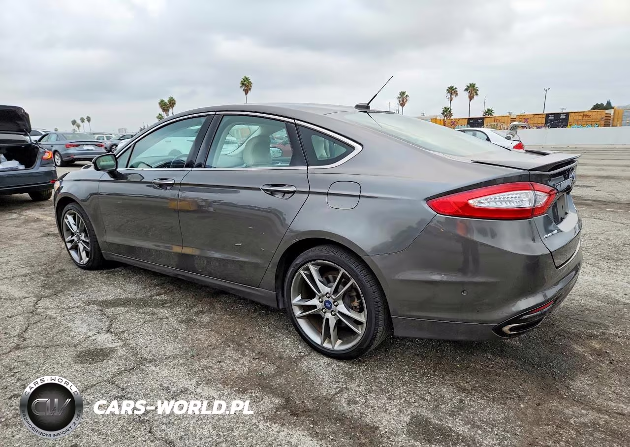 2016 Ford Fusion Titanium VIN:3FA6P0K93GR123003 - 2