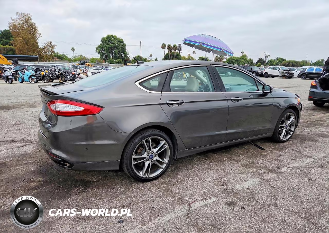 2016 Ford Fusion Titanium VIN:3FA6P0K93GR123003 - 3