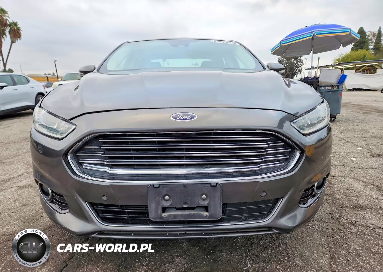 2016 Ford Fusion Titanium VIN:3FA6P0K93GR123003 - 5