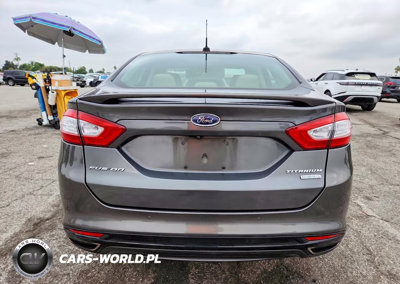 2016 Ford Fusion Titanium VIN:3FA6P0K93GR123003 - 6