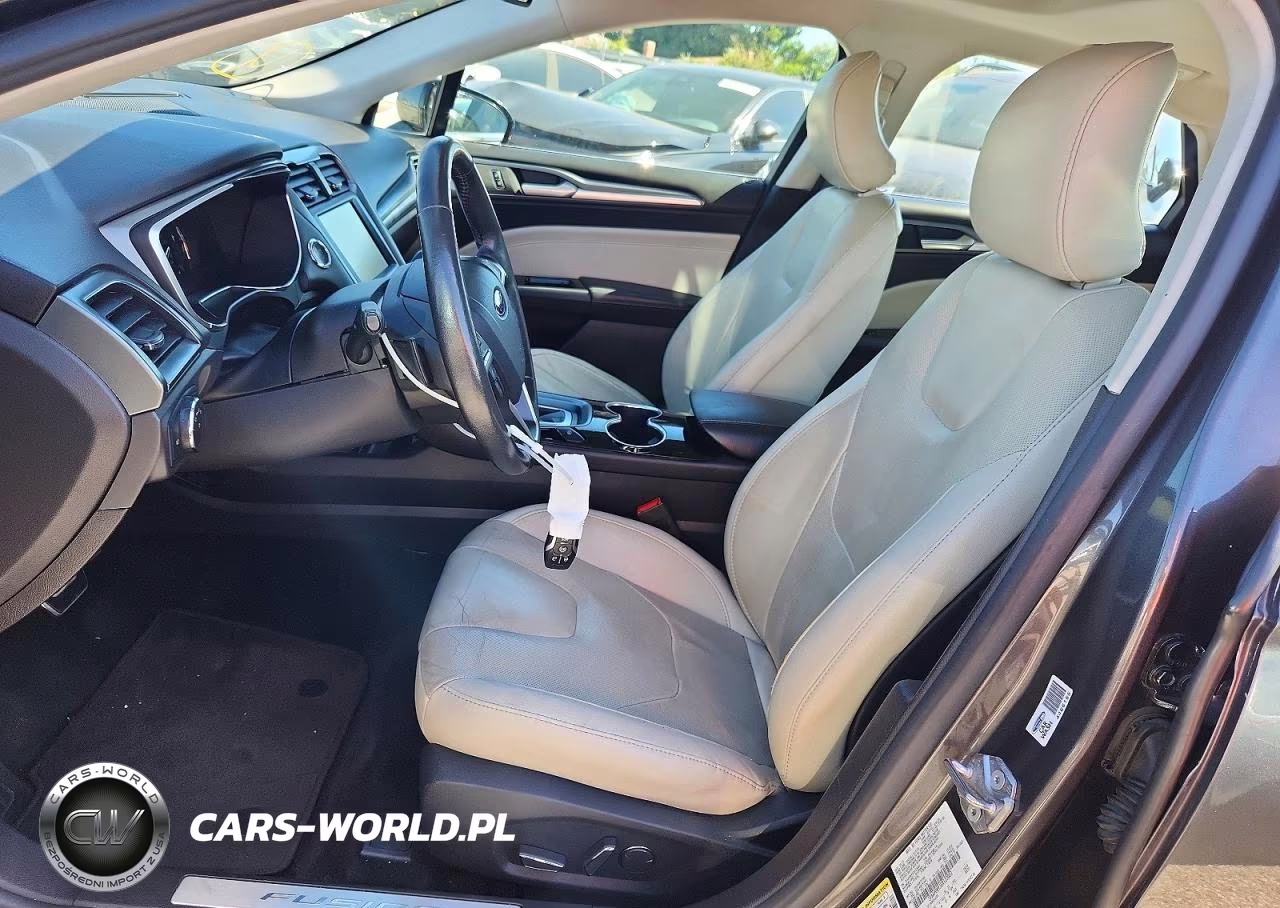 2016 Ford Fusion Titanium VIN:3FA6P0K93GR123003 - 7