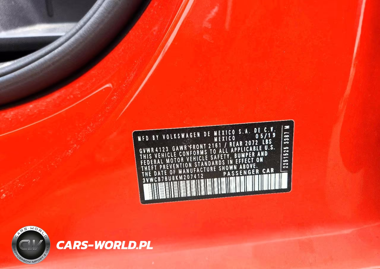 2019 Volkswagen Jetta S VIN:3VWCB7BU8KM207412 - 13
