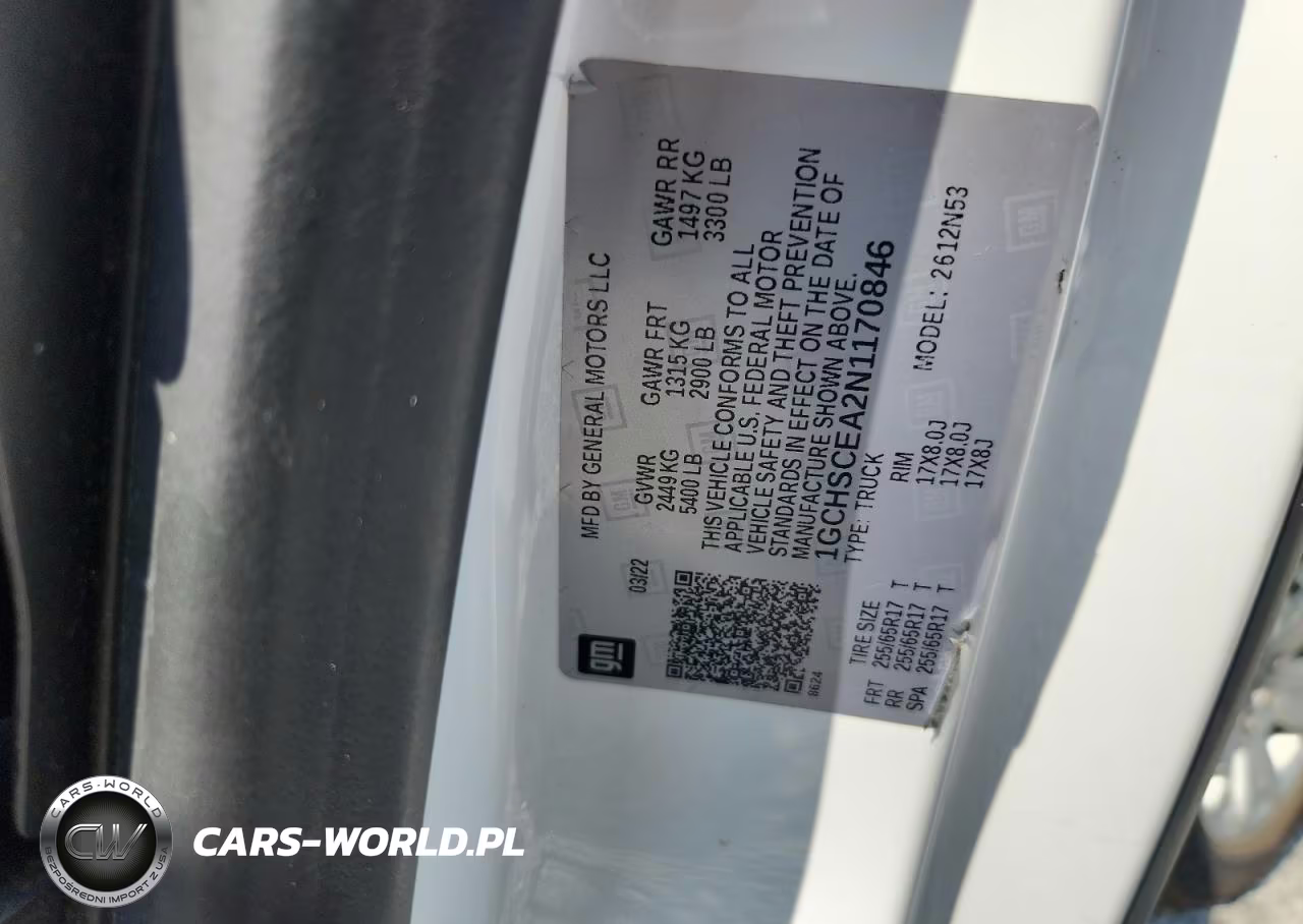 2022 Chevrolet Colorado Lt VIN:1GCHSCEA2N1170846 - 12