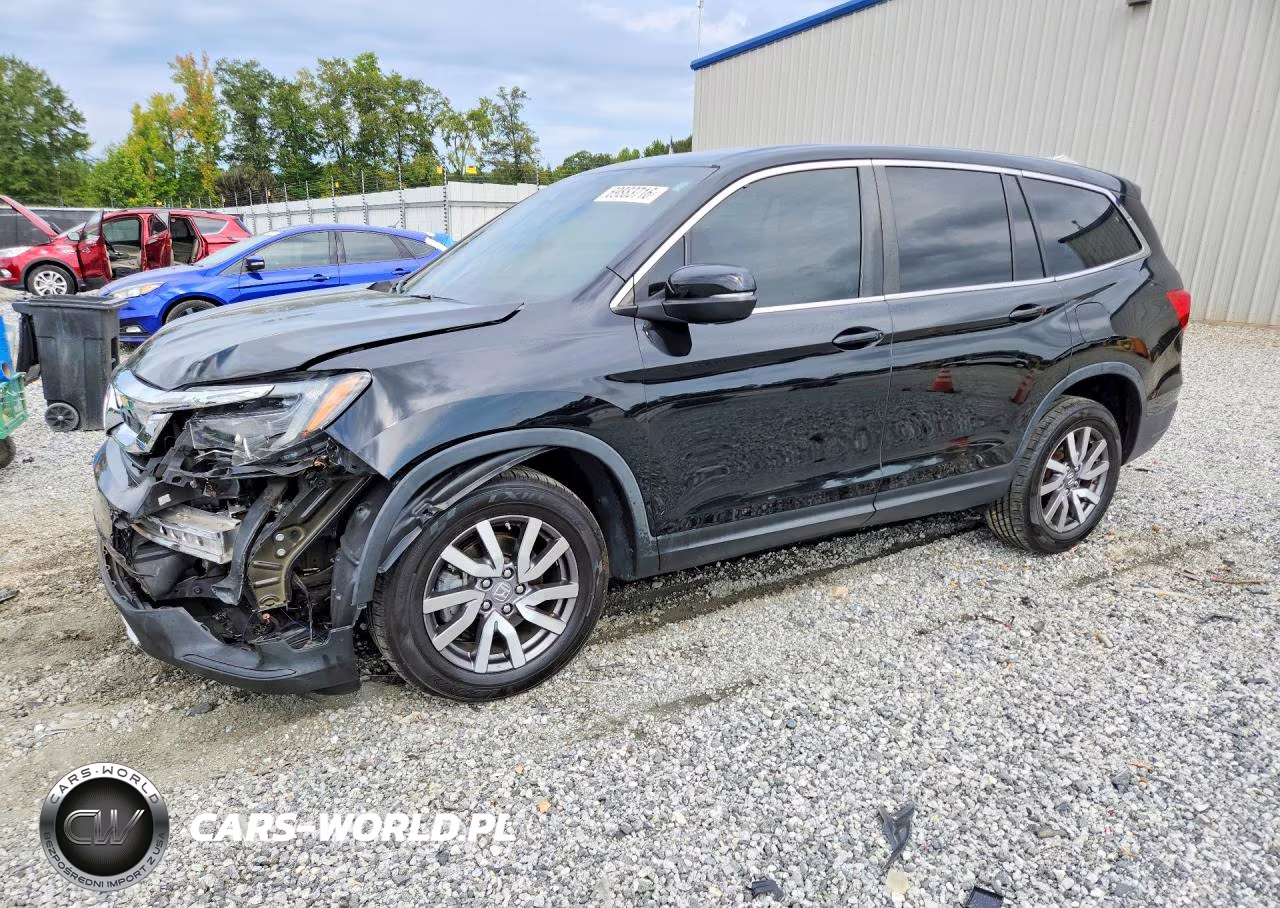 2022 Honda Pilot Exl VIN:5FNYF6H53NB018330 - 1