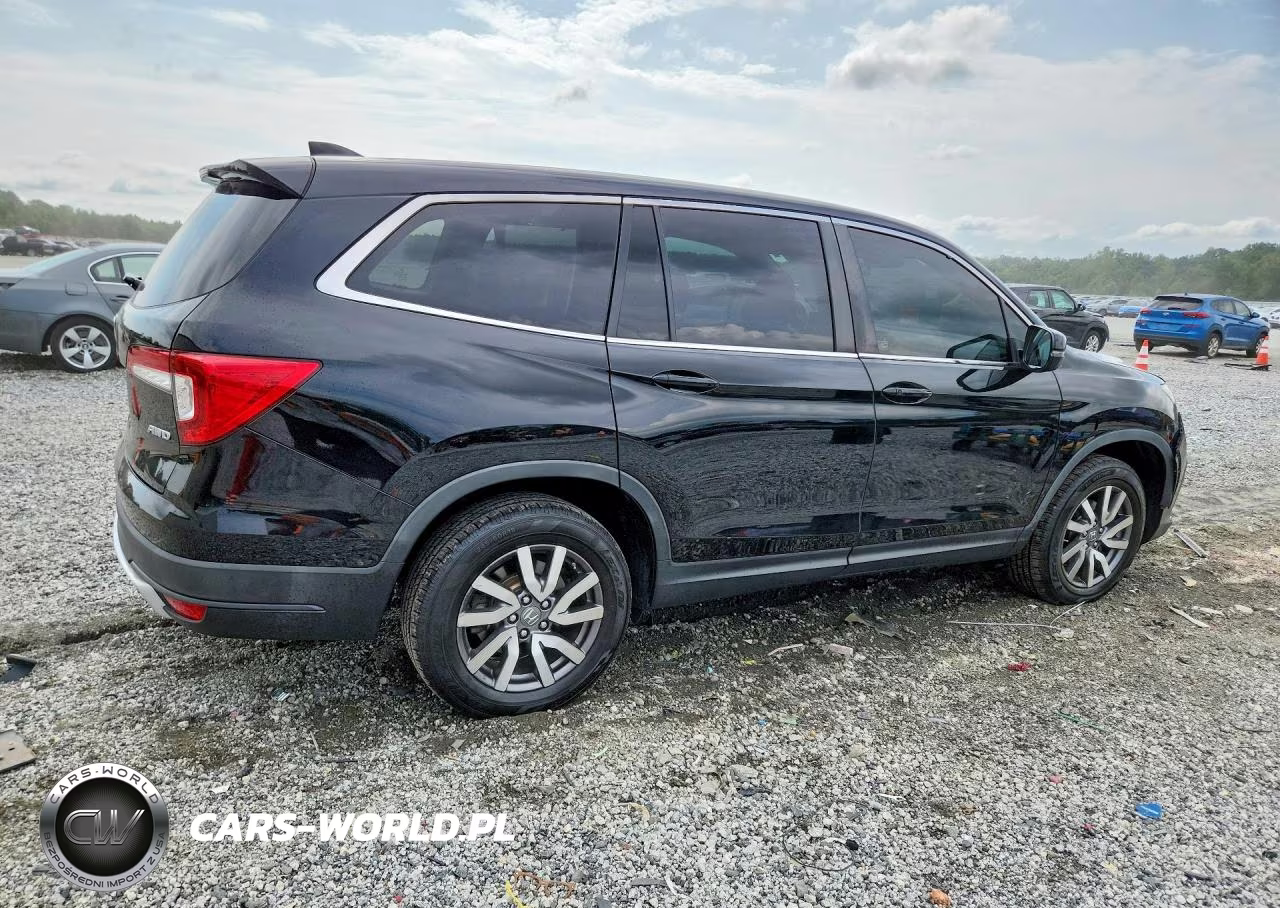 2022 Honda Pilot Exl VIN:5FNYF6H53NB018330 - 3