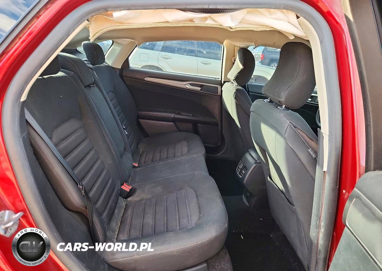 2017 Ford Fusion Se VIN:3FA6P0HD1HR200853 - 10