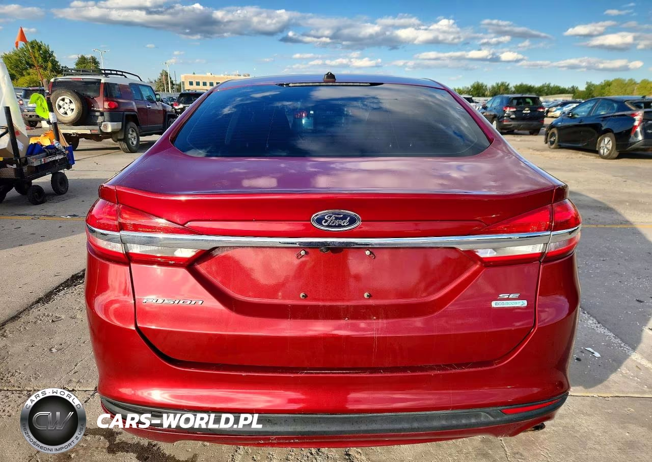 2017 Ford Fusion Se VIN:3FA6P0HD1HR200853 - 6