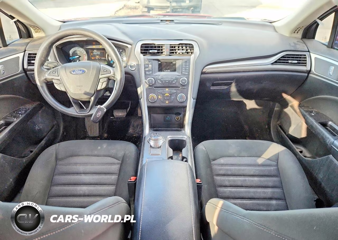 2017 Ford Fusion Se VIN:3FA6P0HD1HR200853 - 8