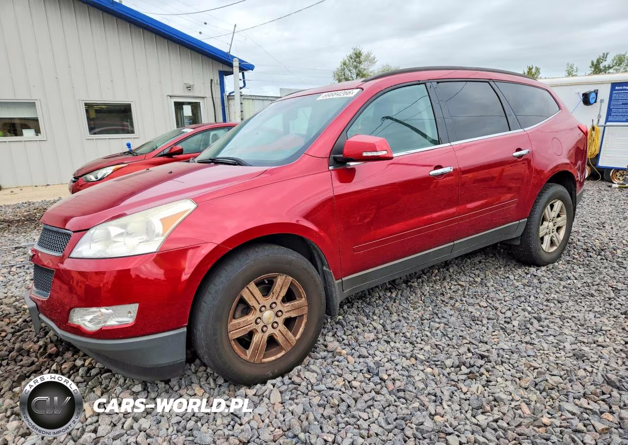 2012 Chevrolet Traverse Lt VIN:1GNKRGED5CJ376654 - 1