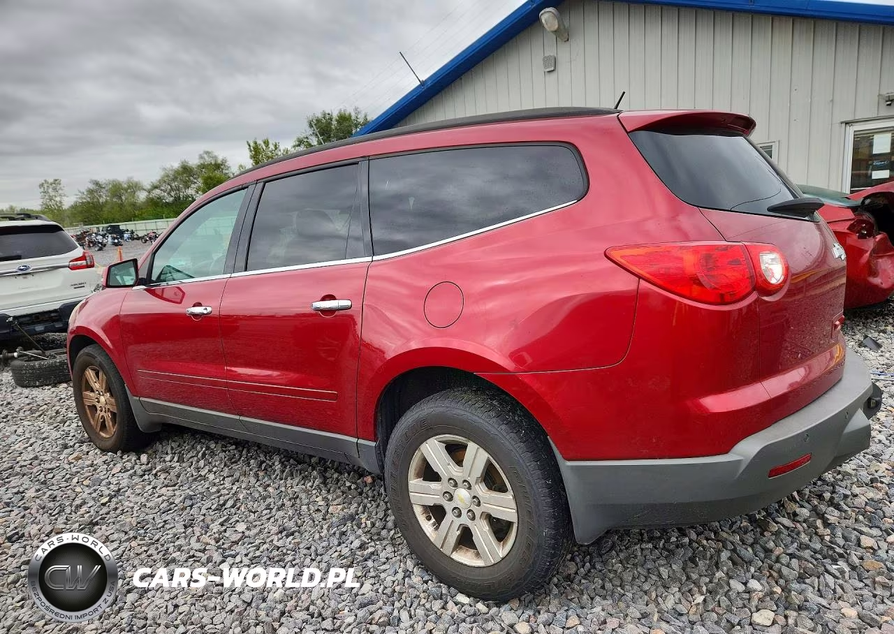 2012 Chevrolet Traverse Lt VIN:1GNKRGED5CJ376654 - 2