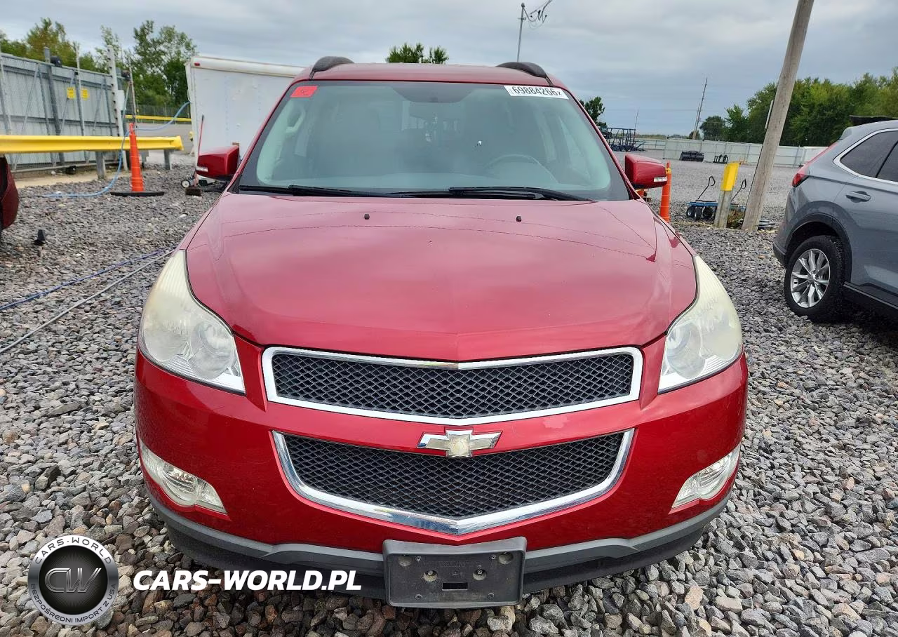 2012 Chevrolet Traverse Lt VIN:1GNKRGED5CJ376654 - 5